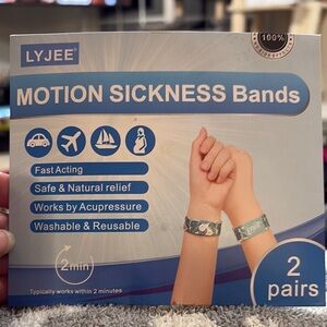Motion Sickness Bands for kids - Blue/Pink
